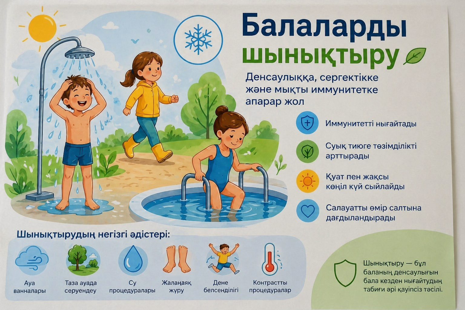 Оңалту орталығындағы шынықтыру рәсімдері