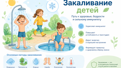 Закаливающие процедуры в реабилитационном центре